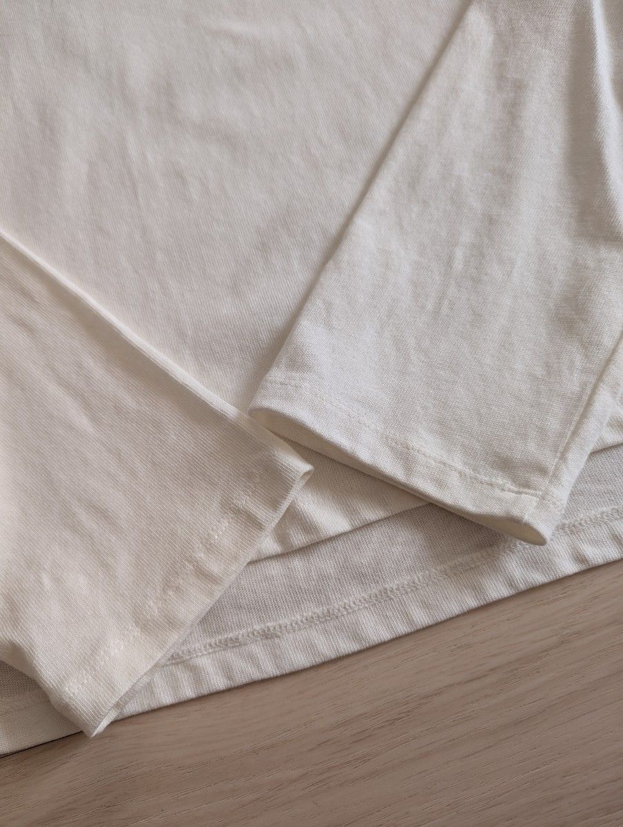 niko and... ニコアンド　COLOR マイスターロング TEE SHORT　クロップド丈/ロンT/カットソー