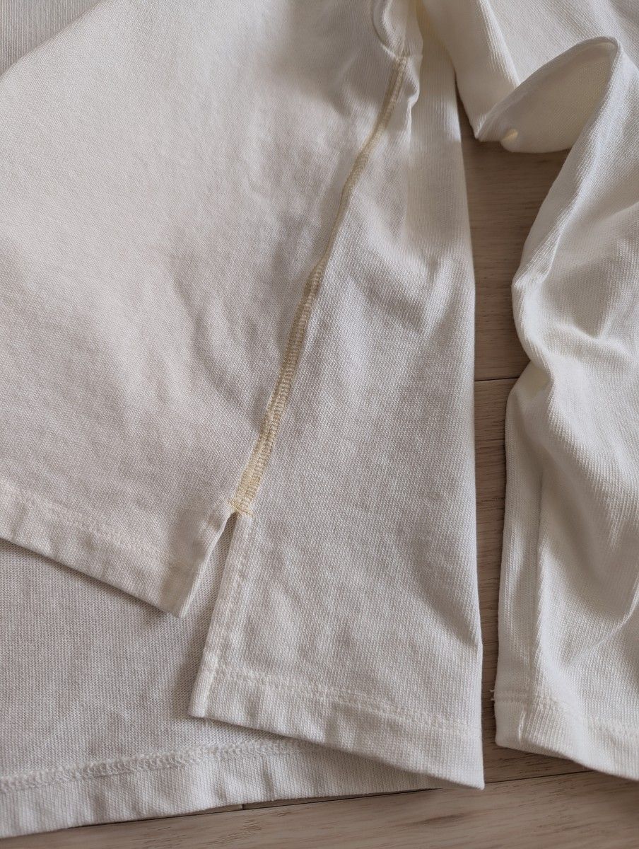 niko and... ニコアンド　COLOR マイスターロング TEE SHORT　クロップド丈/ロンT/カットソー