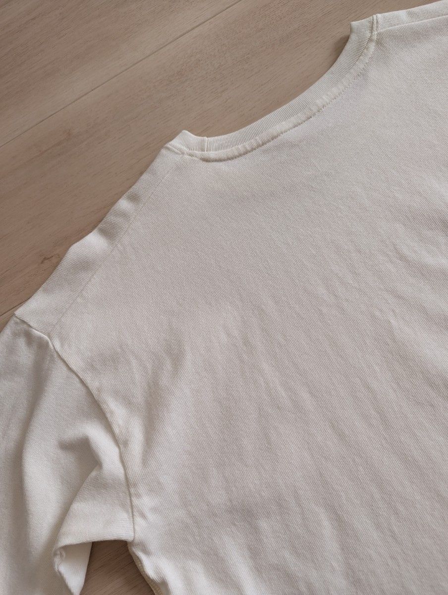 niko and... ニコアンド　COLOR マイスターロング TEE SHORT　クロップド丈/ロンT/カットソー