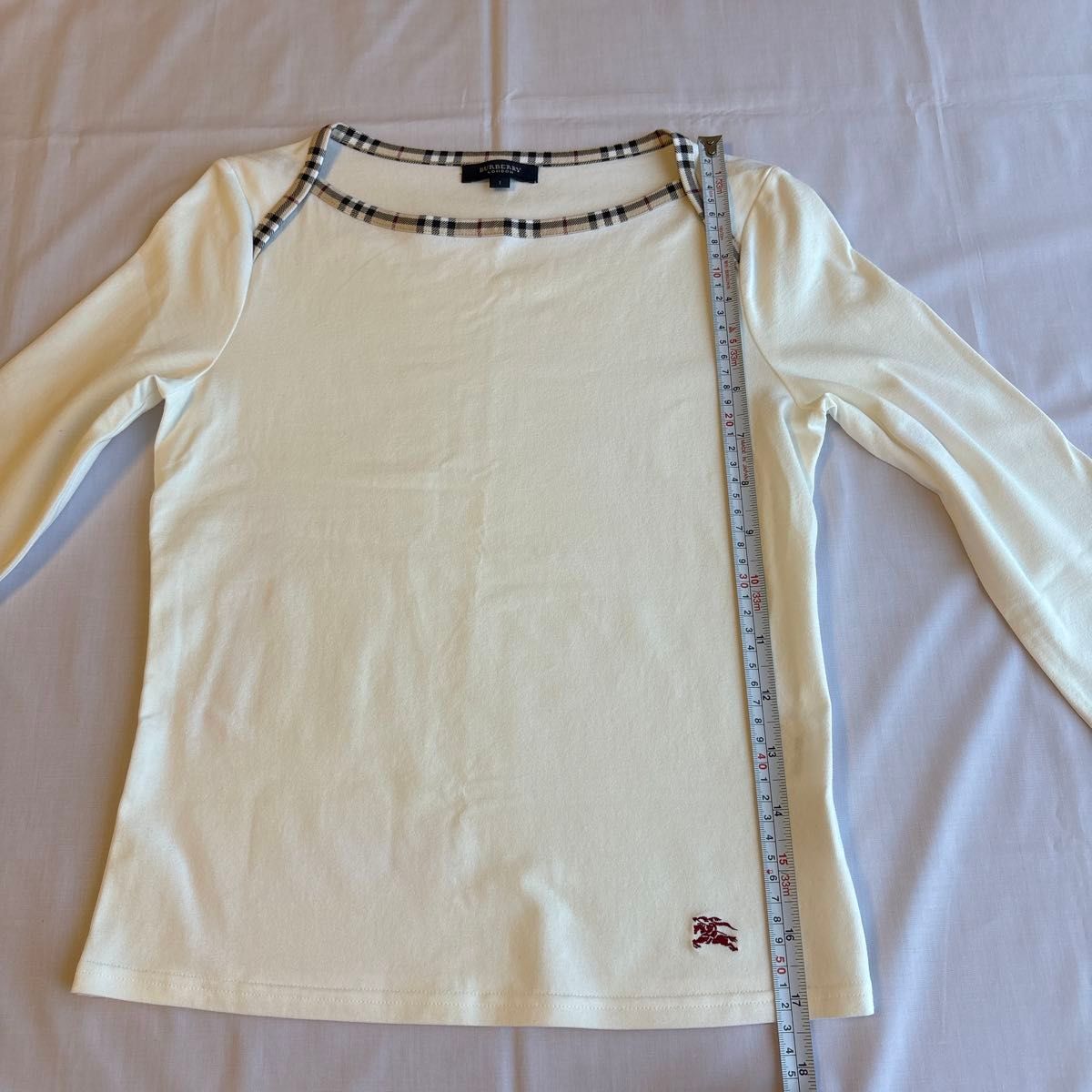 【未使用】バーバリー 長袖 カットソー 白 160サイズ Burberry バーバリーロンドン カットソー BURBERRY ホワイト 長袖