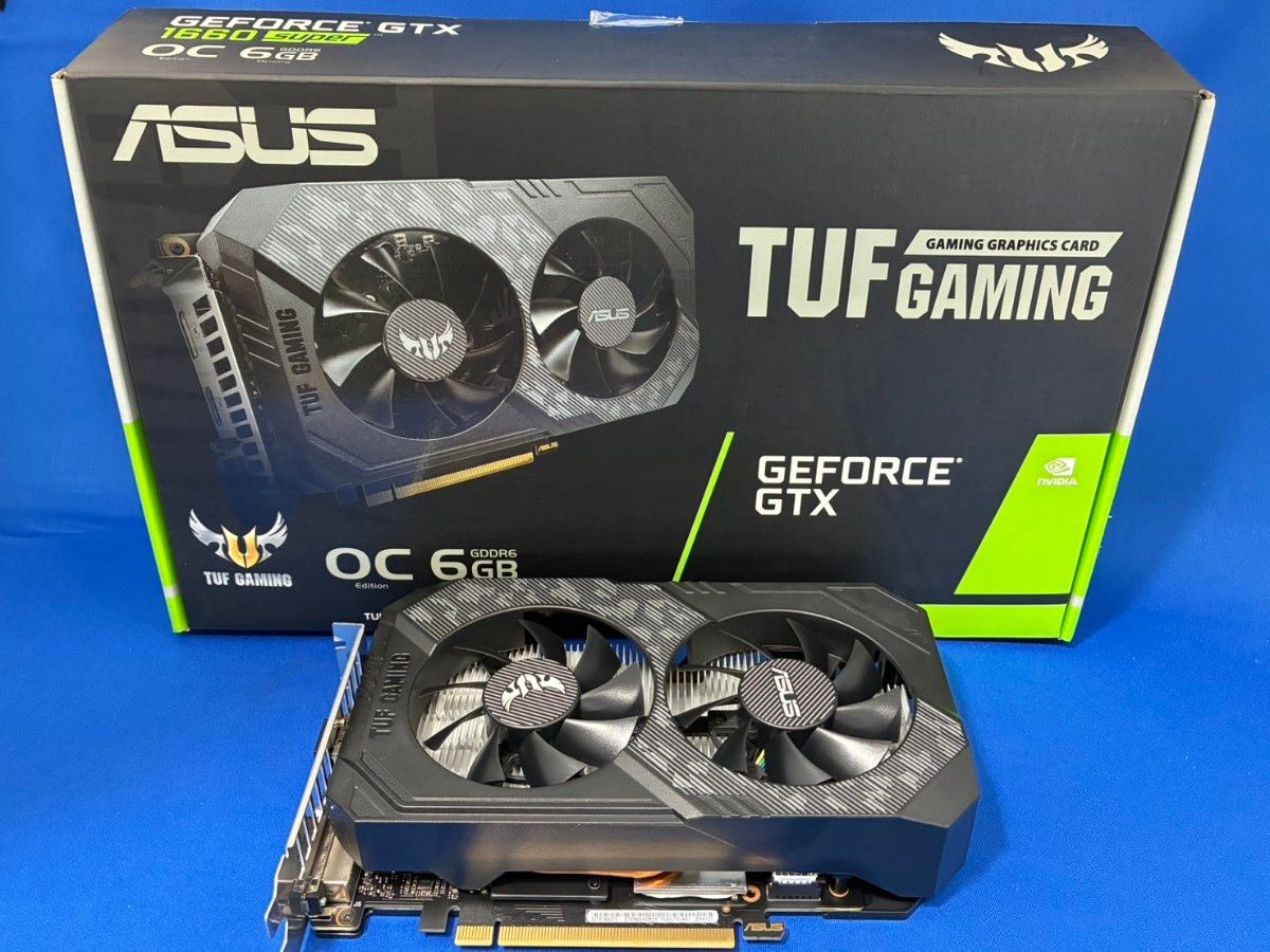 ASUS GeForce GTX1660ti 6GB 中古品 動作確認済み 美品 動作確認済 ASUS TUF-GTX1660TI-6G-EVO-GAMING|Yahoo