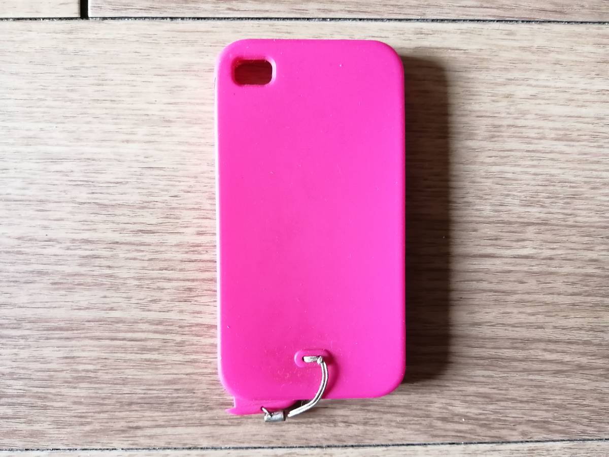 【送料最安164円】 iphone ケース ピンク たぶんiPhone 4/4S用_画像2