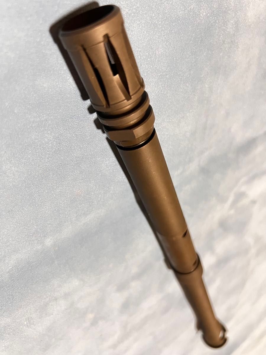 GHK 純正M4用 12.5インチ アウターバレル ハイダー付き 値下げ中 GHK 純正M4用 12 5インチ スチールアウターバレル ハイダー付き