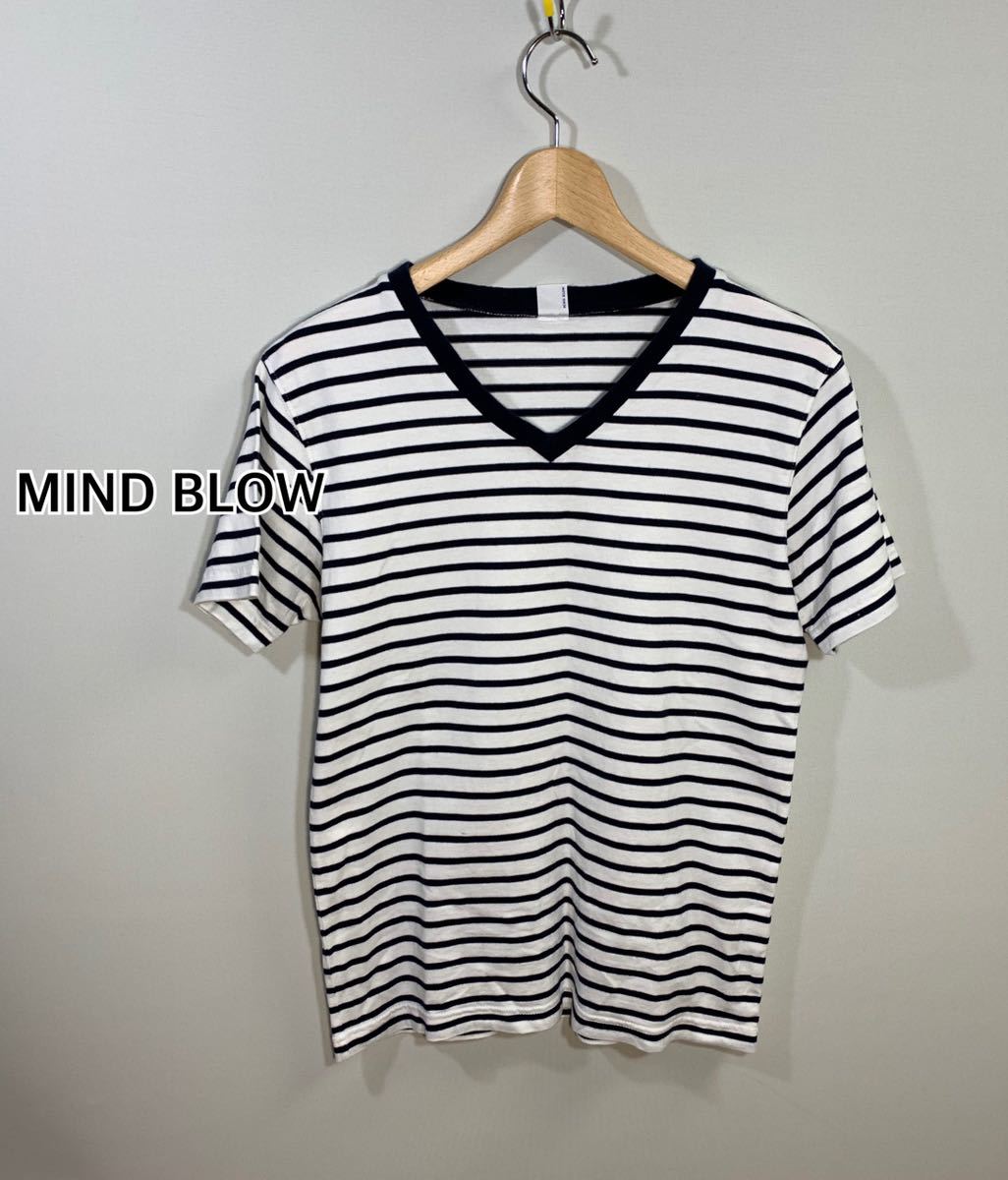 ■MIND BLOW メンズビギ■VネックTシャツ　サイズ:3☆BH-555_画像1