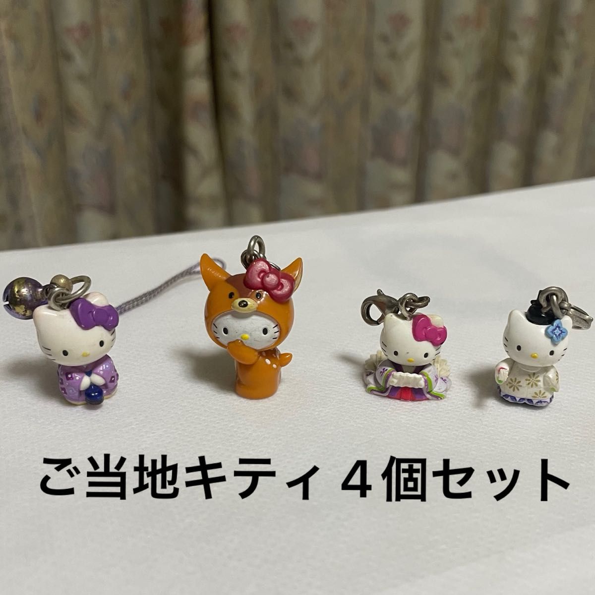 ご当地キティ 根付け ファスナーマスコットセット 中古 ご当地キティ ファスナーマスコット 根付 キティちゃん