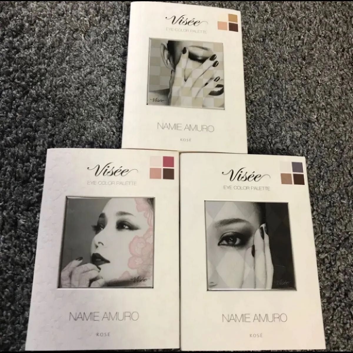 新品未開封 3色セット 安室奈美恵 KOSE ヴィセ アイシャドウ