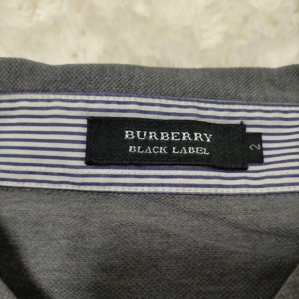 バーバリーブラックレーベル シャツ 未使用に近い 極美品 価格