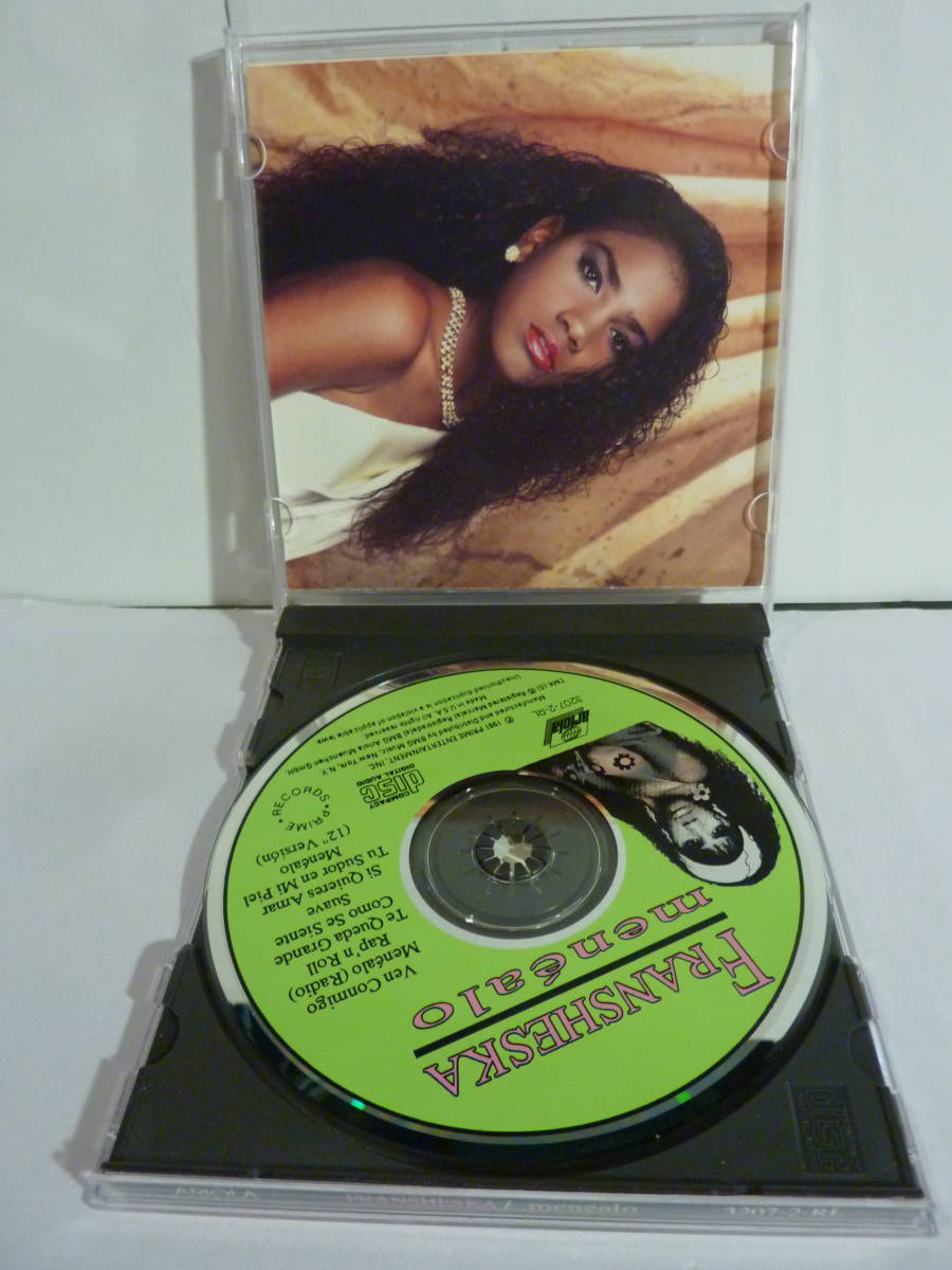 米盤【CD】Fransheska Menealo Menalo ラテン プエルトリコ Meren-reggae【中古品】3207-2-RL_画像3
