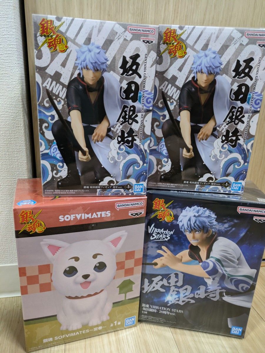 銀魂 プライズ フィギュア 4点セット 新品・未開封品】銀魂 フィギュア 4体セット|Yahoo!フリマ(旧
