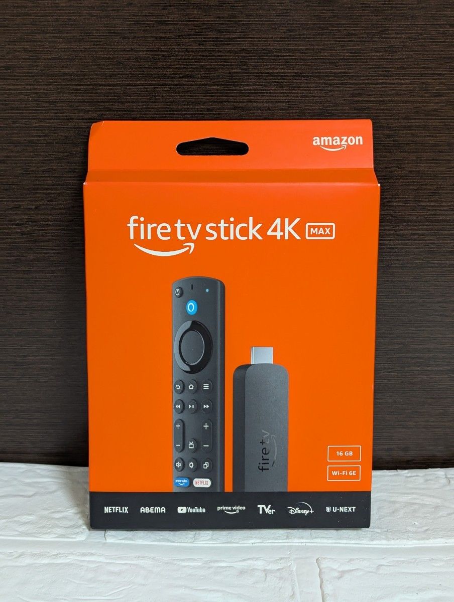 【新品未開封】Amazon Fire TV Stick 4K MAX 新品未開封】Amazon Fire TV Stick 4K Max(マックス) Fire TV