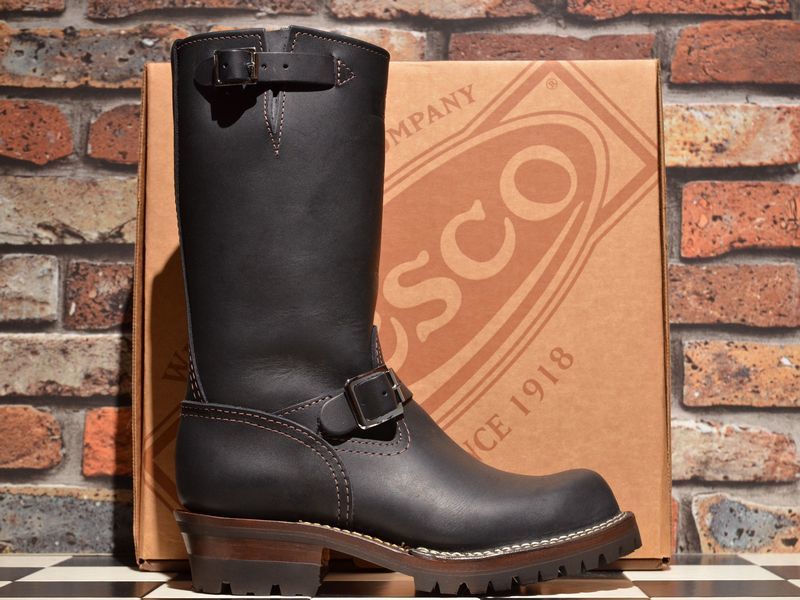 ★☆ Wesco ウエスコ BOSS ボス 7.0E ブラック エンジニアブーツ スペシャルカスタム ☆★_画像3