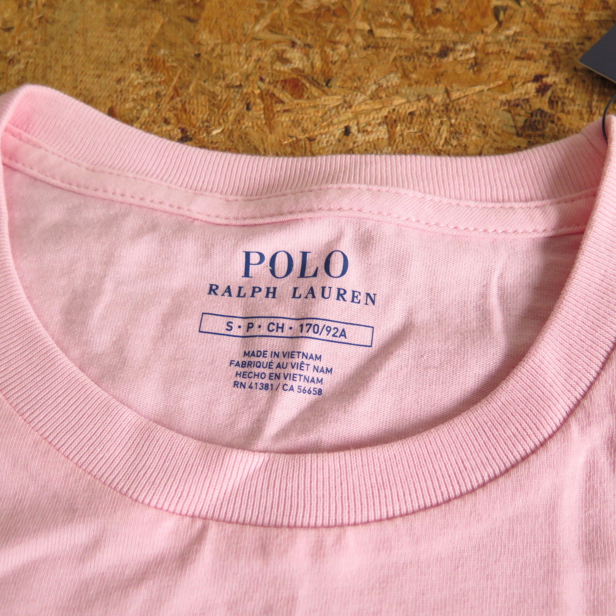 新品☆本物 POLO RALPH LAUREN TEE Tシャツ Sサイズ ラルフローレン ポロ USA限定モデル アメリカ PINK COTTON コットン RRL ロンハーマン_画像9