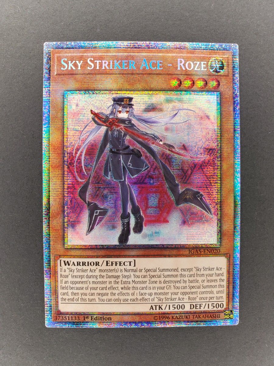 【PSA9】閃刀姫ロゼ 英語版 スターライトレア 遊戯王 OCG 閃刀姫 ロゼ スターライトレア 英語版 スタラ 新品未