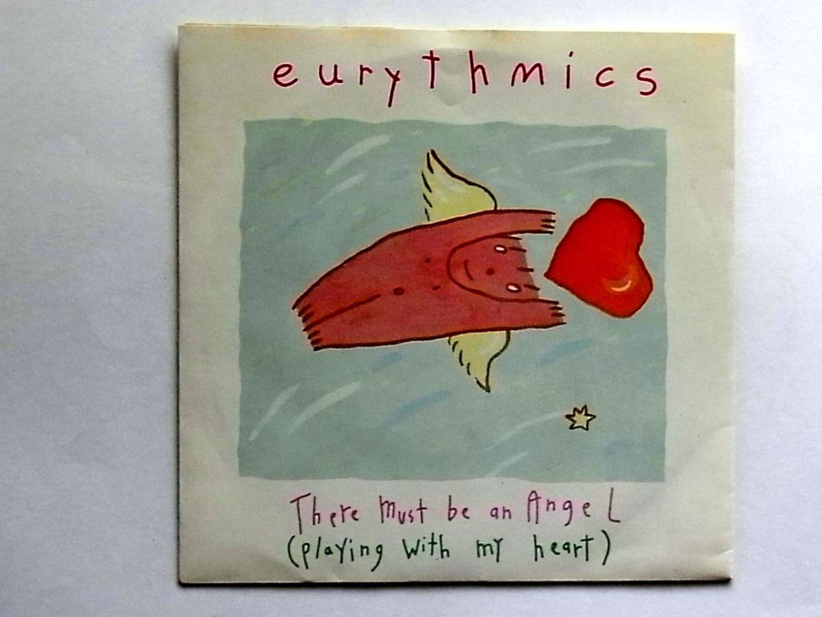 [e104]★UK盤EP★ユーリズミクス★Eurythmics★There Must Be An Angel ★Dave Stewart★Annie Lennox★Stevie Wonder★7inch★7インチ★_画像1