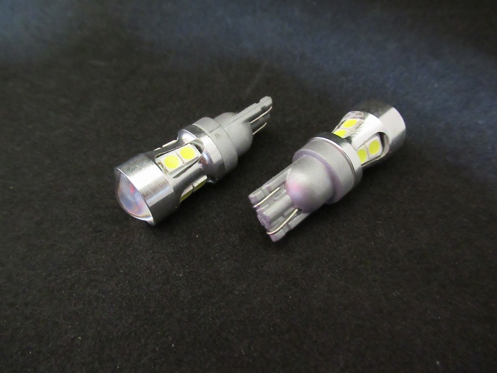 明るい! T10/T16 LED 15W ホワイト ポジション バックランプ等 2個セット バックランプ ポジション等 ミツビシ 三菱_画像3