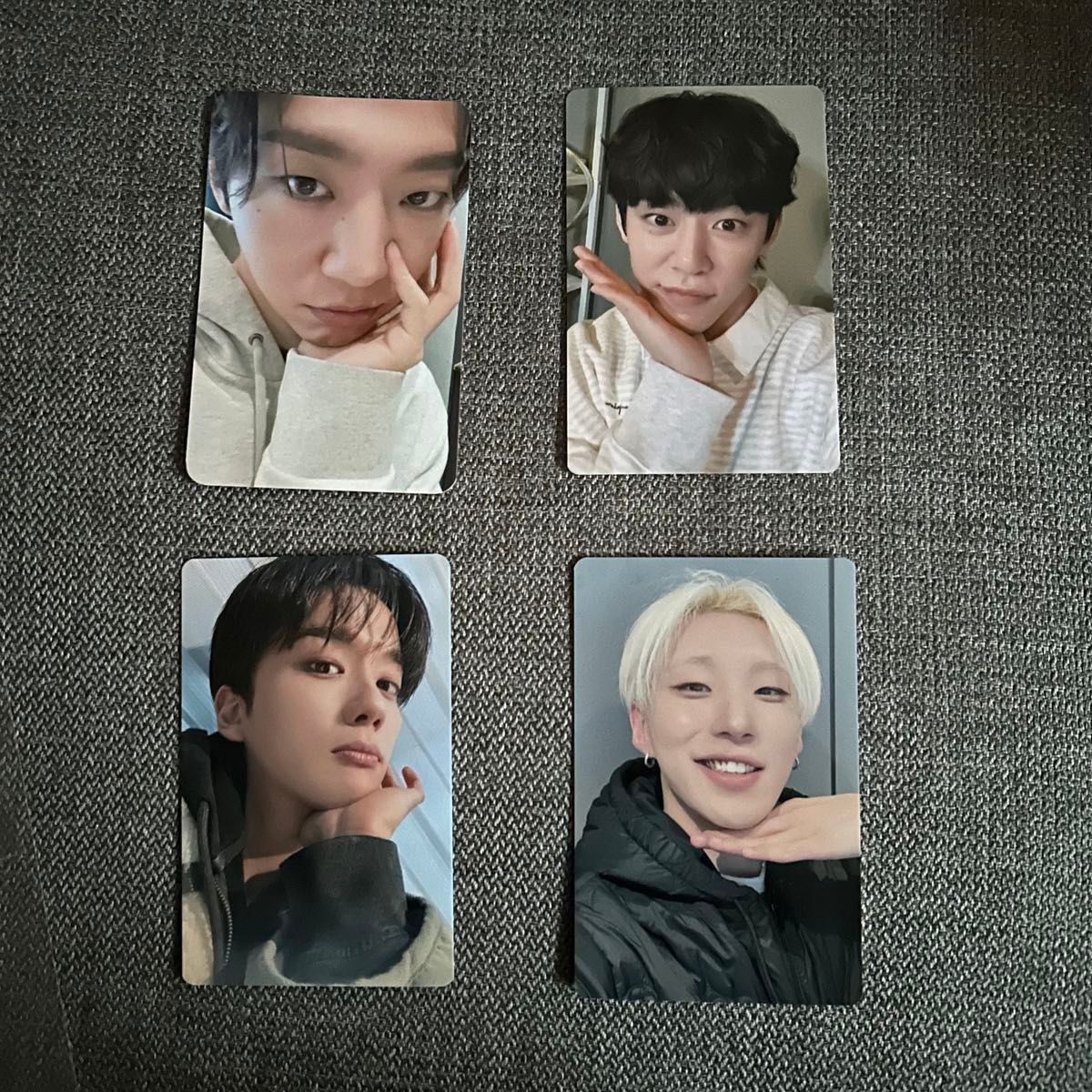 BANG&JUNG&YOO&MOON B.A.P トレカ ヨンジェ 3枚セット BANG&JUNG&YOO&MOON B.A.P トレカ ヨンジェ 3枚セット BANG JUNG