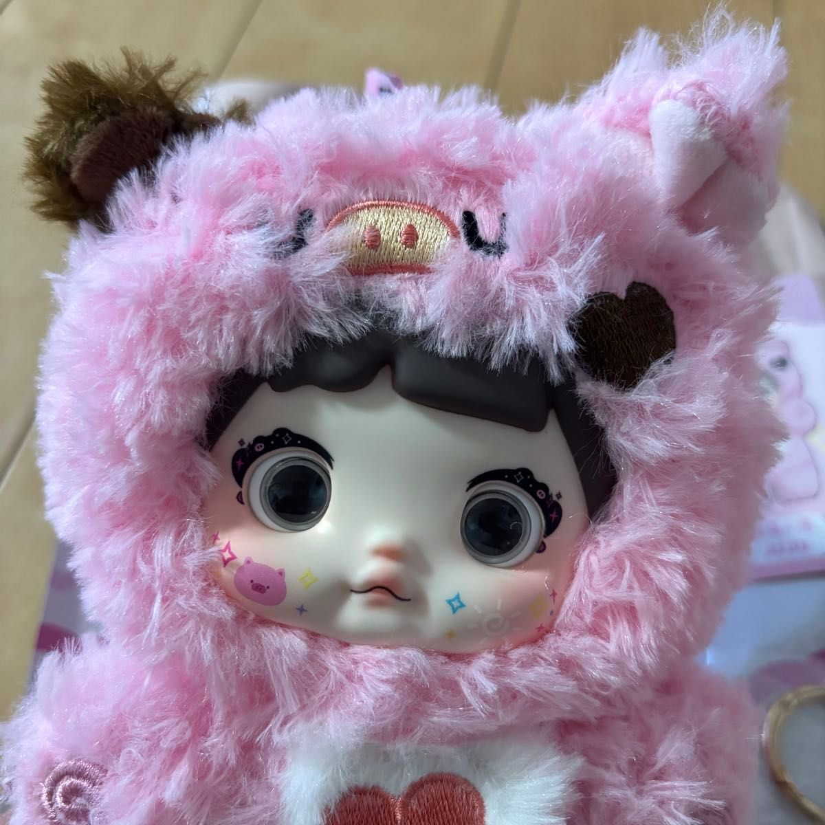 Nommi ちゃん400% ぬいぐるみ ピンク nommi juju ぬいぐるみ キーホルダー ぶたちゃん ピンク|Yahoo