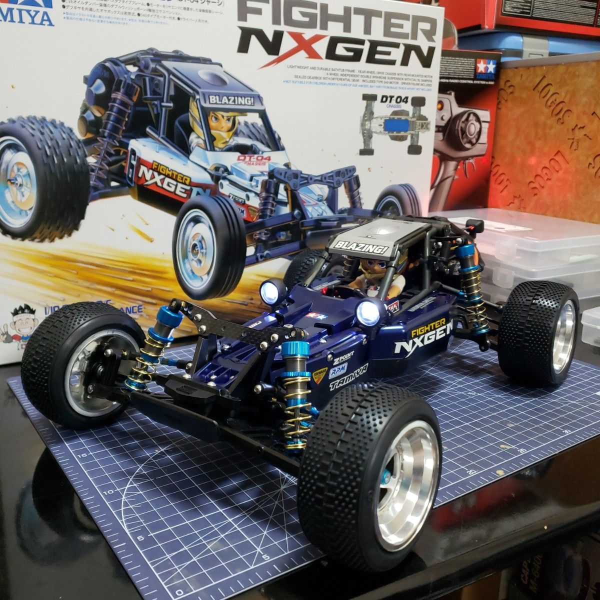 タミヤ 2025 DT04 ファイターネクスジェン カスタム ブラシレスセット タミヤ DT04 ファイターネクスジェン 匠カスタム ブラシレス