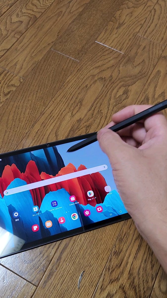 Galaxy Tab s7 5G sm-t878u 美品 cellar sim free 純正Sぺン付き pad