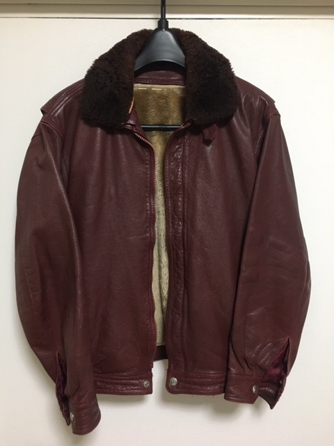 art Glenhill 皮ジャン茶色シープスキン bckediri.beacukai.go.id