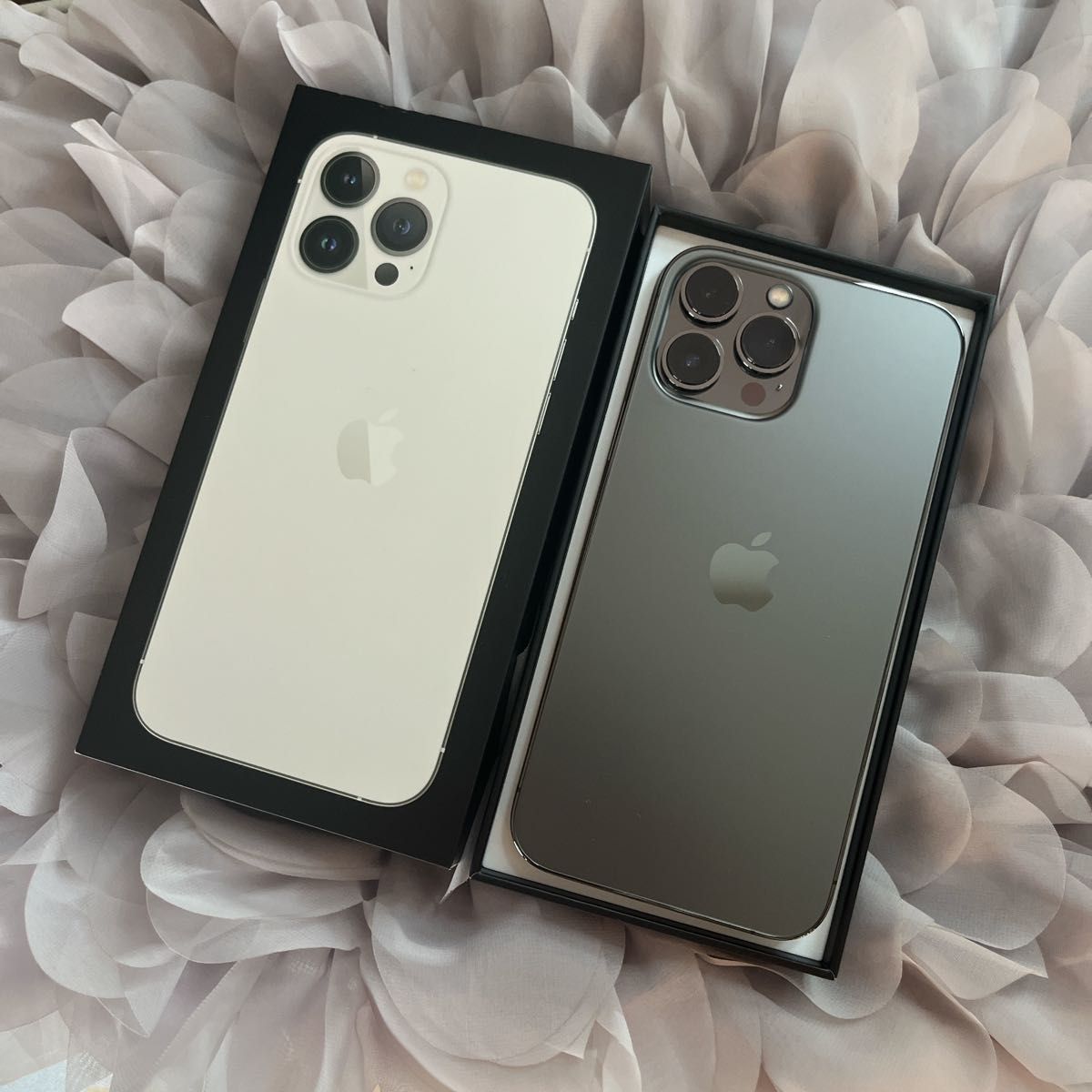 iPhone 13 ProMax グラファイト128G バッテリー100% 新品】iPhone 13 pro Max 128GB グラファイト SIMフリー