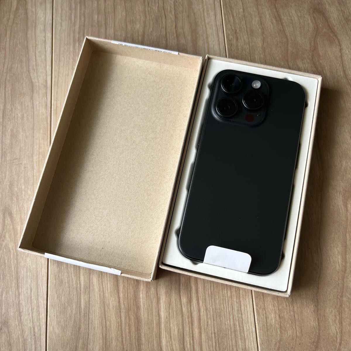 Iphone 15pro 128gb SIMフリーバッテリー100% 新品 iPhone 15 Pro 128GB ブラック SIMフリー iPhone15pro128