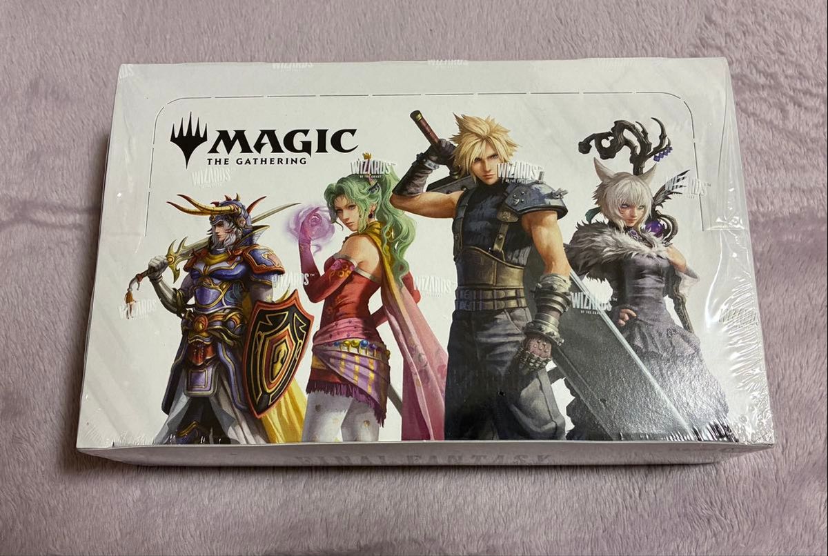 【新品未開封】プレイブースター BOX 日本語 MTG FF シュリンク付 新品未開封 MTG FINAL FANTASY プレイ ブースター 日本語版
