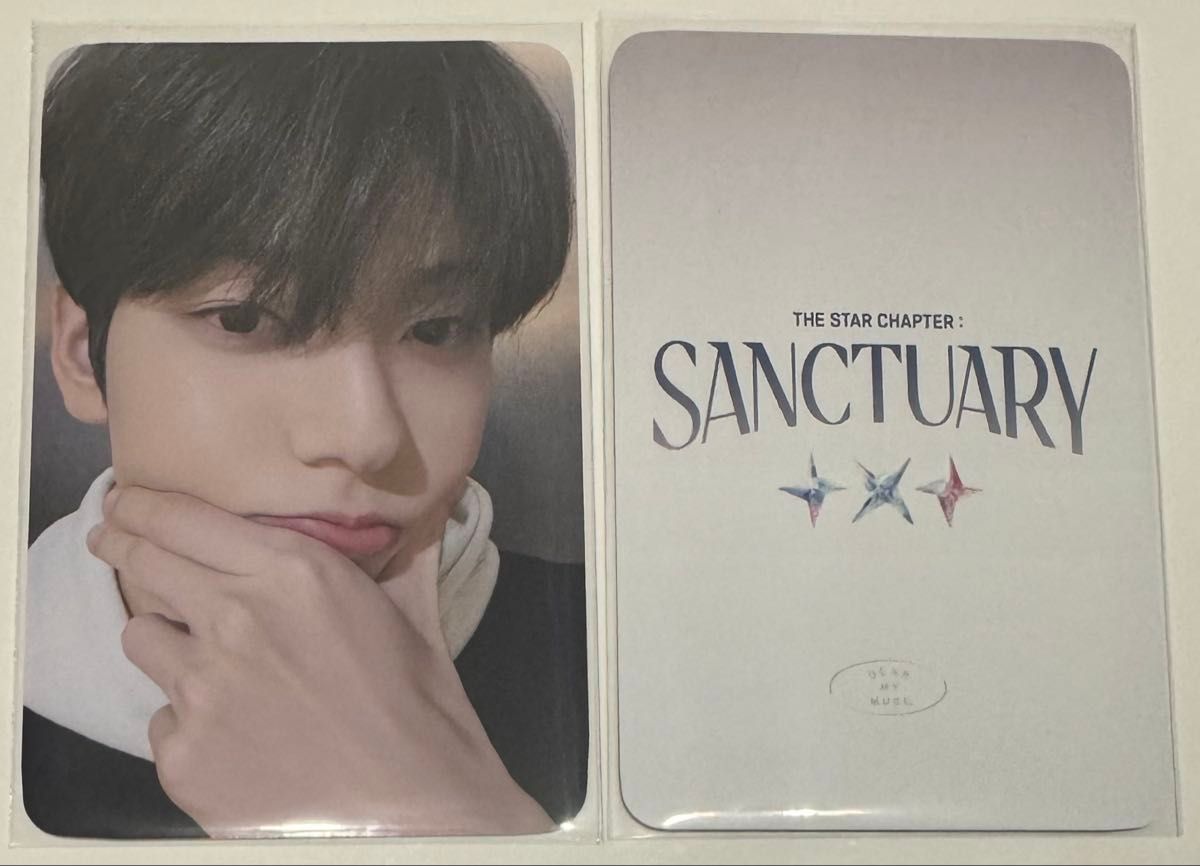 【新品未使用】TXT スビン SANCTUARY もしもしカード TXT SANCTUARY dear my muse DMM トレカ スビン|Yahoo!フリマ