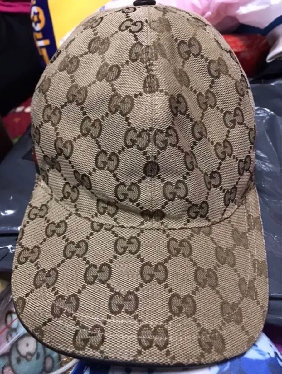 最終値下げ!☆GUCCI WG柄 キャップ 美品