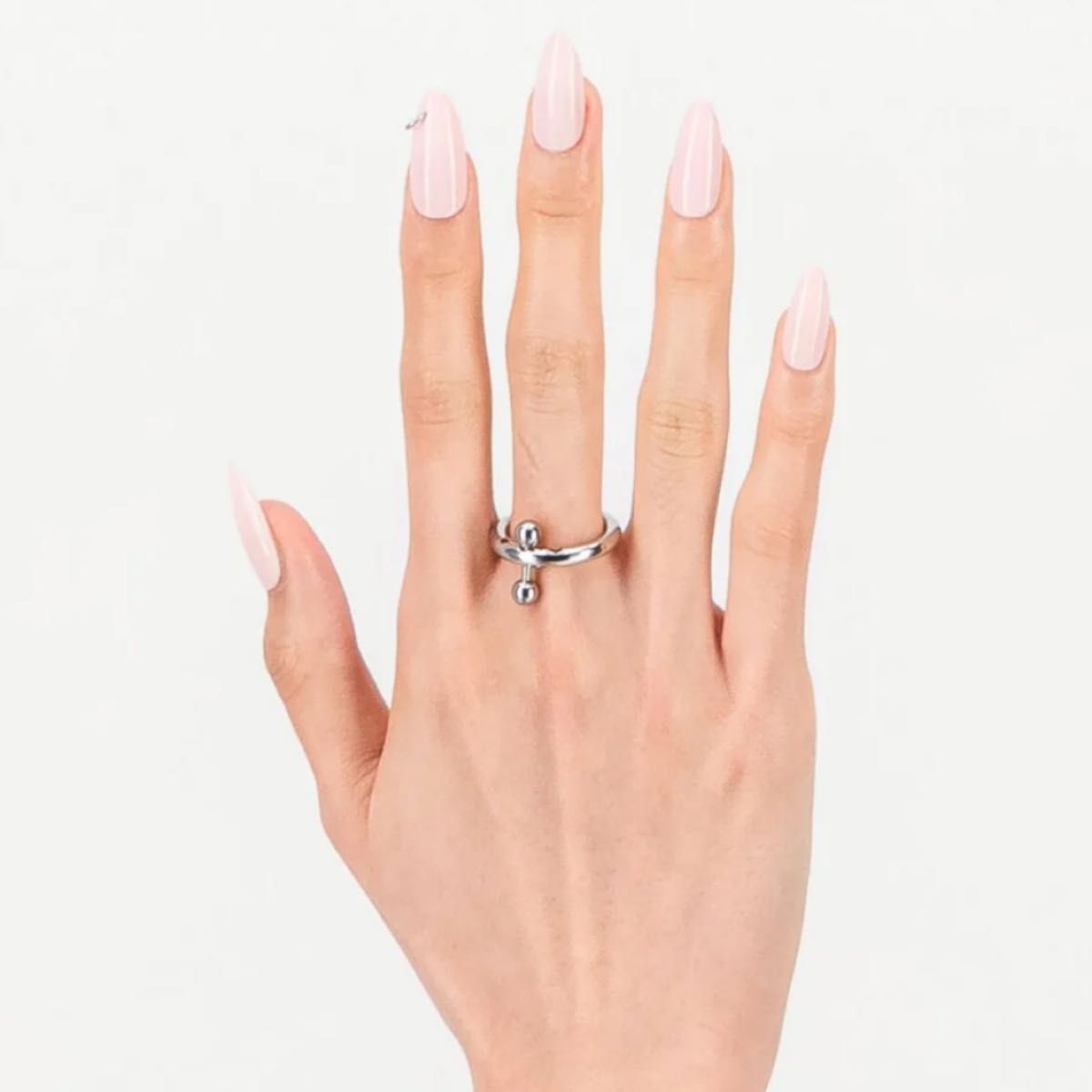 【安心の国内配送】Justine Clenquet シルバー リング 新品】Justine Clenquet Azel Ring リング シルバー 指輪|Yahoo