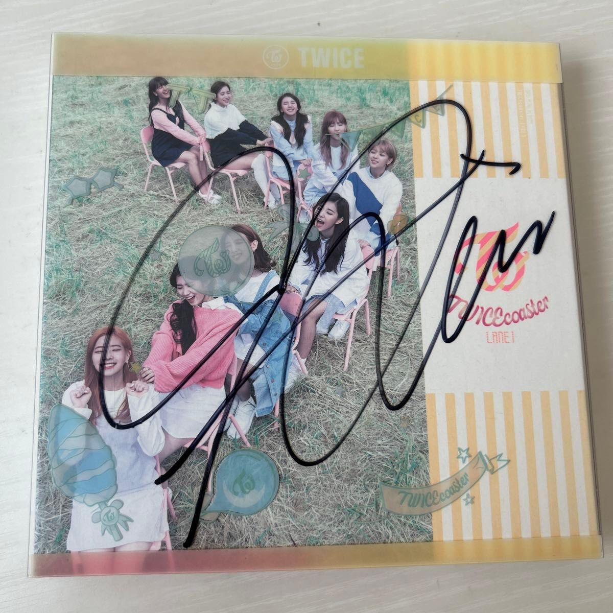 TWICEサナ 直筆サイン TWICE アルバム サナ 直筆サイン入り|Yahoo!フリマ(旧PayPay