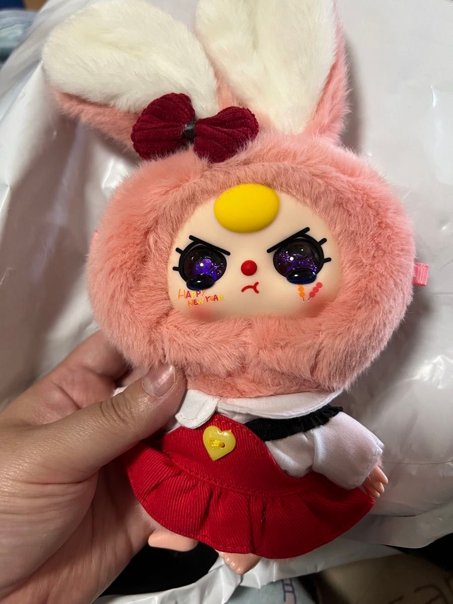 【シークレットピンクオイルバブ】babythree マカロンシリーズ ベイビースリー babythree マカロン ピンク オイル目 レア