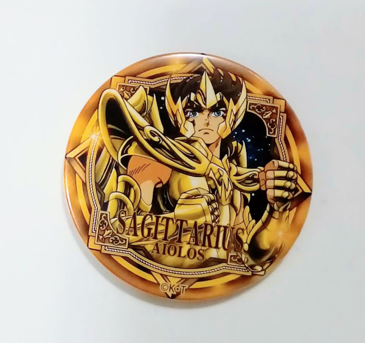  Saint Seiya se in toseiyado.. жестяная банка значок Sajitarias I o Roth * быстрое решение * I o Roth . рука сиденье. I o Roth жестяная банка значок 