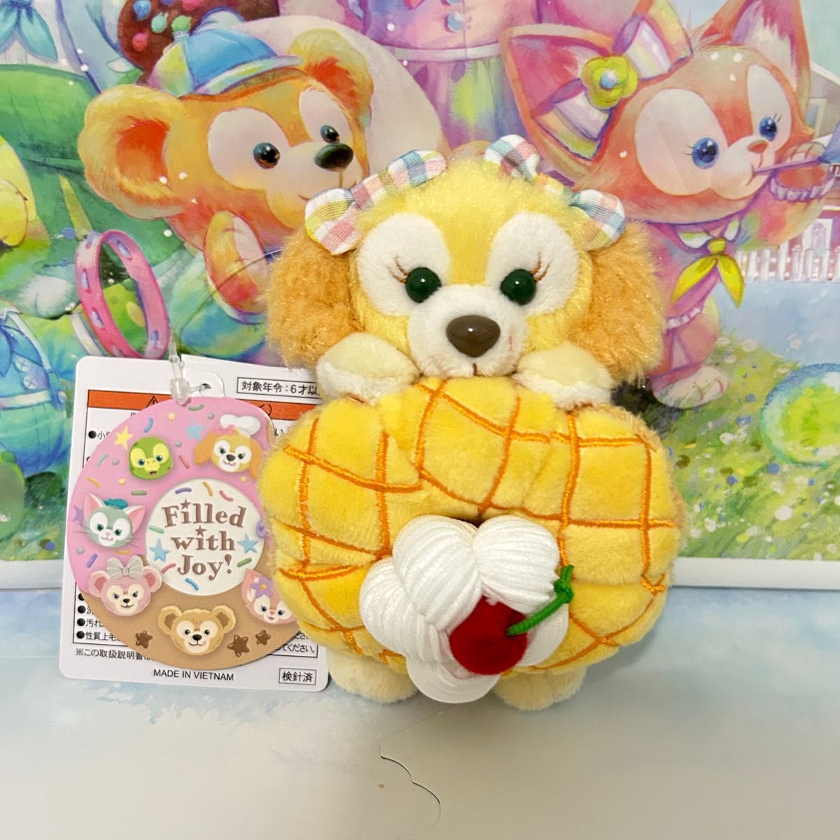 フィルドウィズジョイ クッキーアン ぬいぐるみバッジ ダッフィー20周年 クッキーアン ぬいぐるみバッジ フィルドウィズジョイ|Yahoo