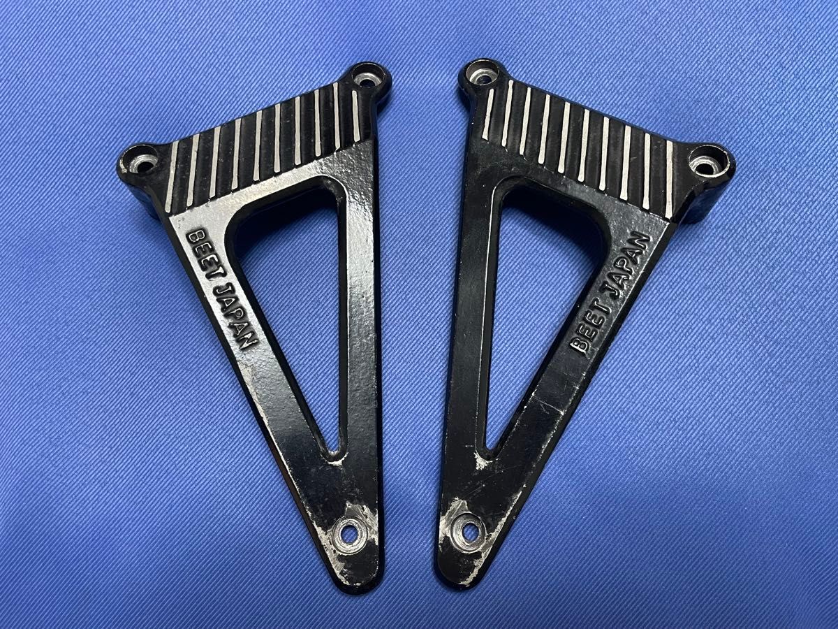 BEET JAPAN cbr400f当時物ライトステー 当時物 希少 ブラック BEET JAPAN ライトステー CBR400F ビート