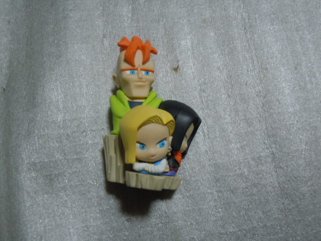 HG ドラゴンボールZ ぷちイマジネイション２　人造人間16号・17号・18号　フィギュア　中古品　説明書なし