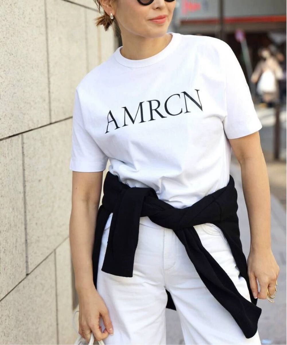Deuxieme Classe アメリカーナ AMRCN Tシャツ ホワイト Deuxieme Classe アメリカーナ AMRCN Tシャツ ホワイト|Yahoo
