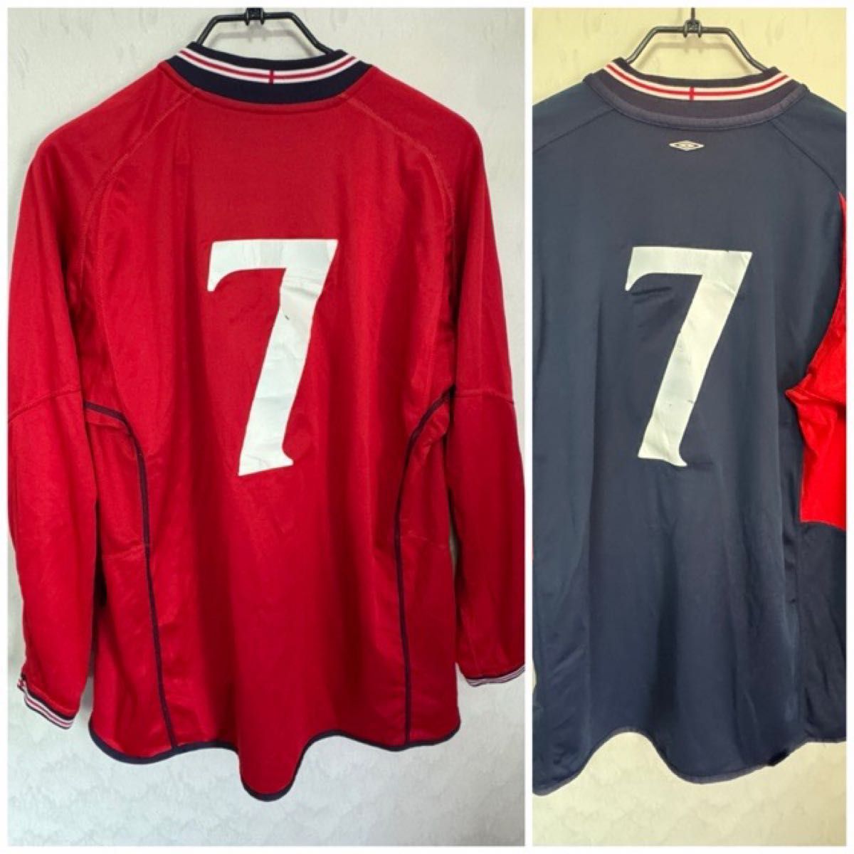 2004 UMBRO イングランド代表 ユニフォーム 長袖 古着 イングランド代表 ユニフォーム 長袖 UMBRO アンブロ L XLサイズ