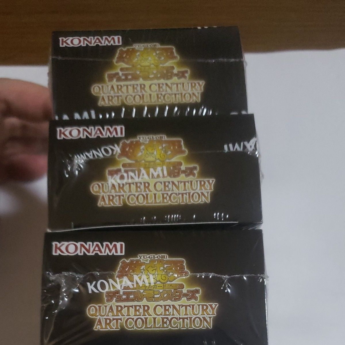 遊戯王 アートコレクション 未開封 シュリンク付き 3BOX 遊戯王ART COLLECTION 25th シュリンク付 デュエルモンスターズ