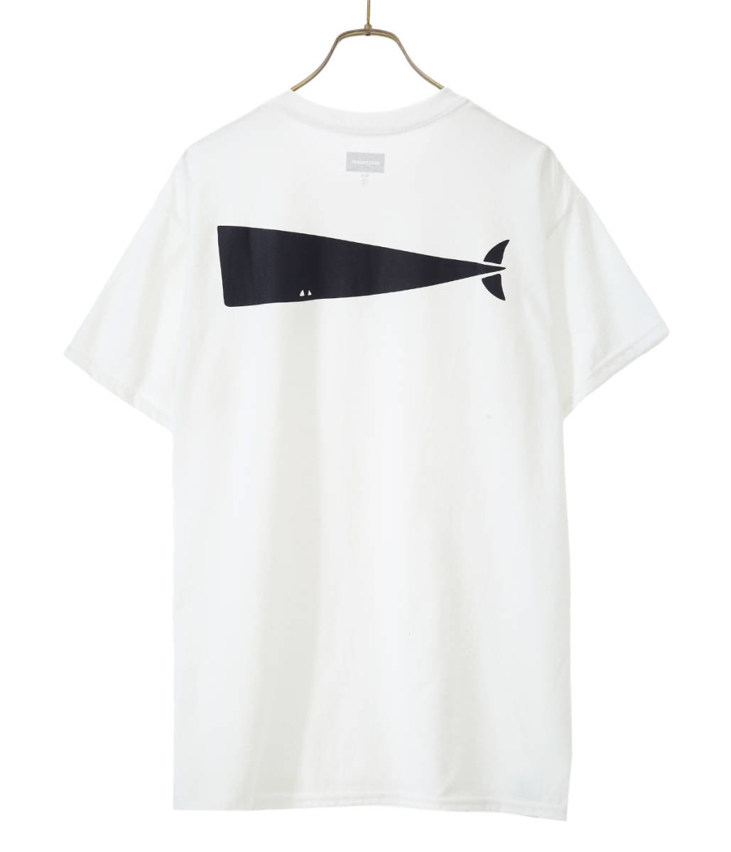 希少★新品本物【白★サイズ4】★CACHALOT SS TEE カチャロット クジラ 正規店購入 ディセンダント 限定品 入手困難 DESCENDANT 20S/S SPOT_画像1