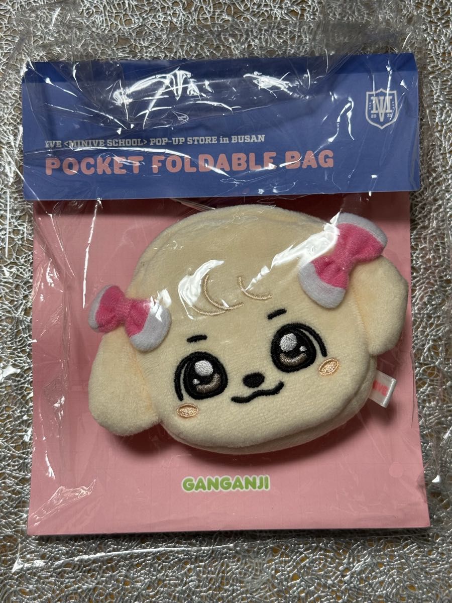 【釜山限定】 IVE MINIVE ユジン ポップアップ エコバッグ IVE ユジン minive 韓国 ポップアップ エコバッグ 釜山 会場限定