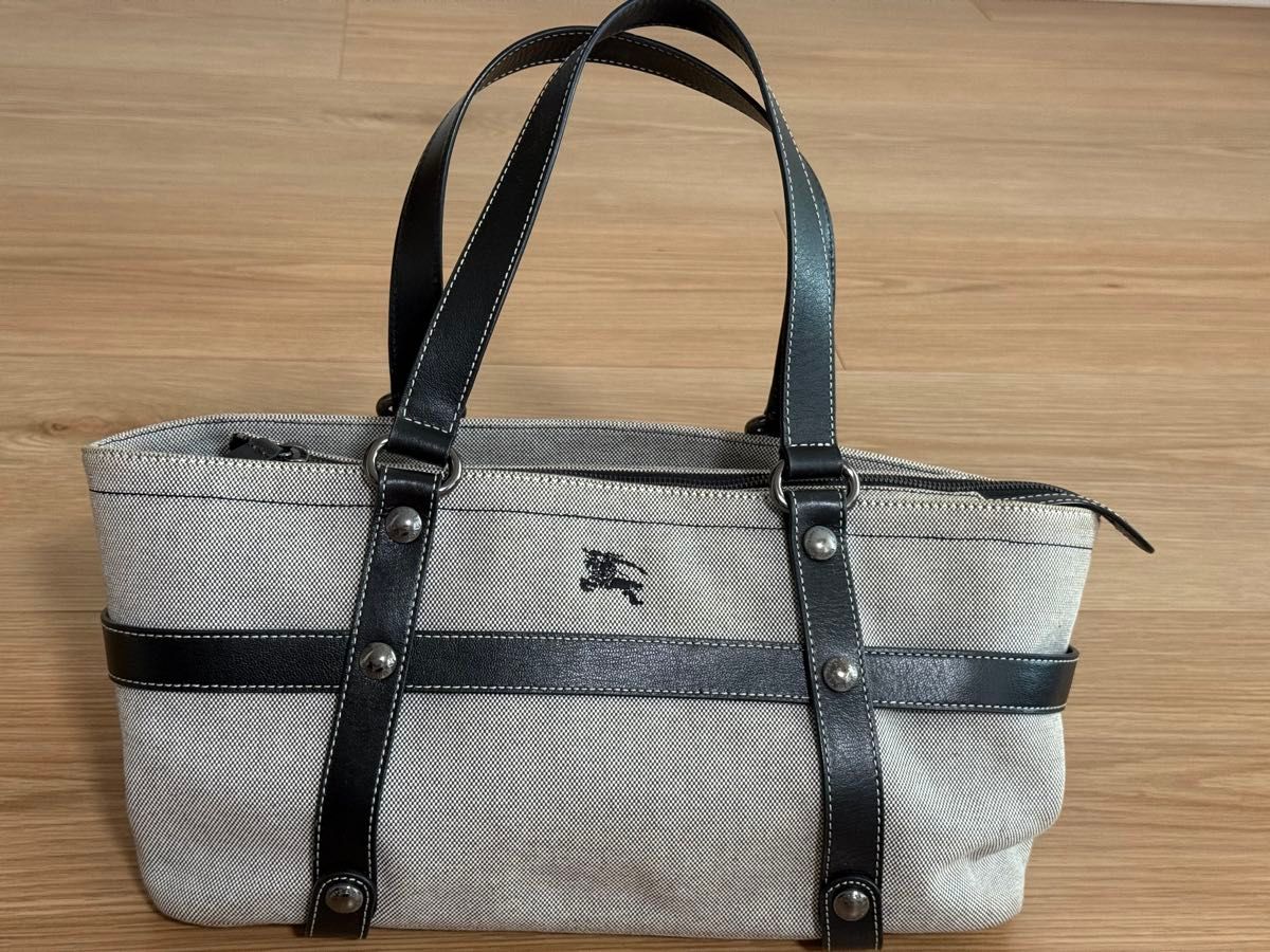 BURBERRY BLUELABEL☆トートバッグ BURBERRY BLUE LABEL トートバッグ グレー|Yahoo!フリマ(旧