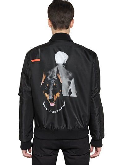 GIVENCHY 13AW ドーベルマン ボンバージャケット　MA-1 ブルゾン_画像3