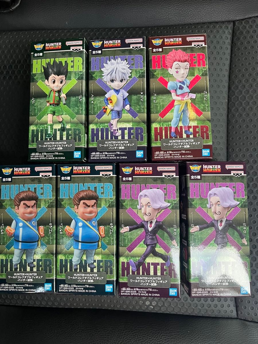 HUNTER×HUNTER ワールドコレクタブルフィギュア まとめ売り コンプ ワールドコレクタブルフィギュア ハンターハンター フルコンプ