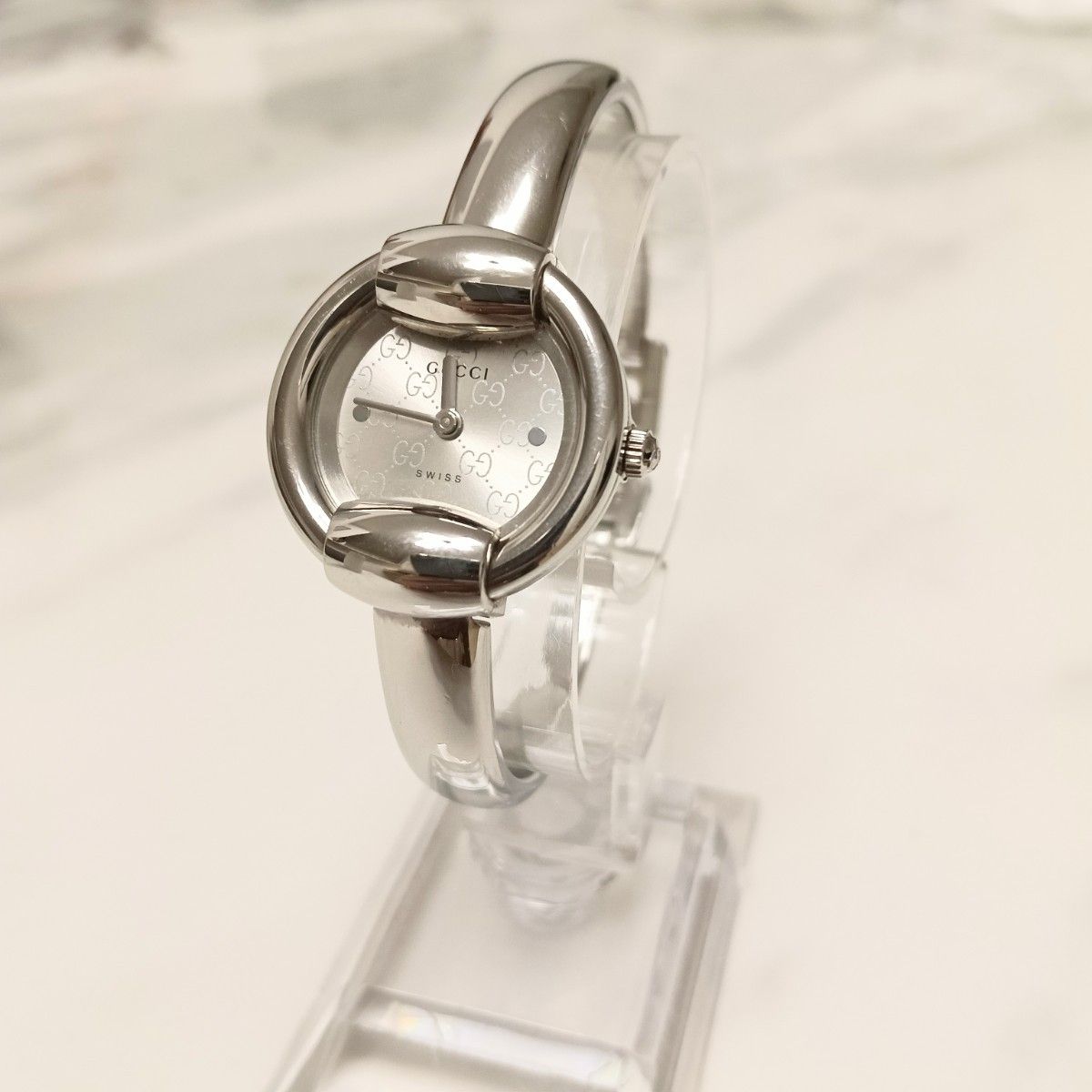 GUCCI レディース腕時計 シルバー 値下げ可能 美品 グッチ GUCCI 腕時計 シルバー レディース|Yahoo!フリマ