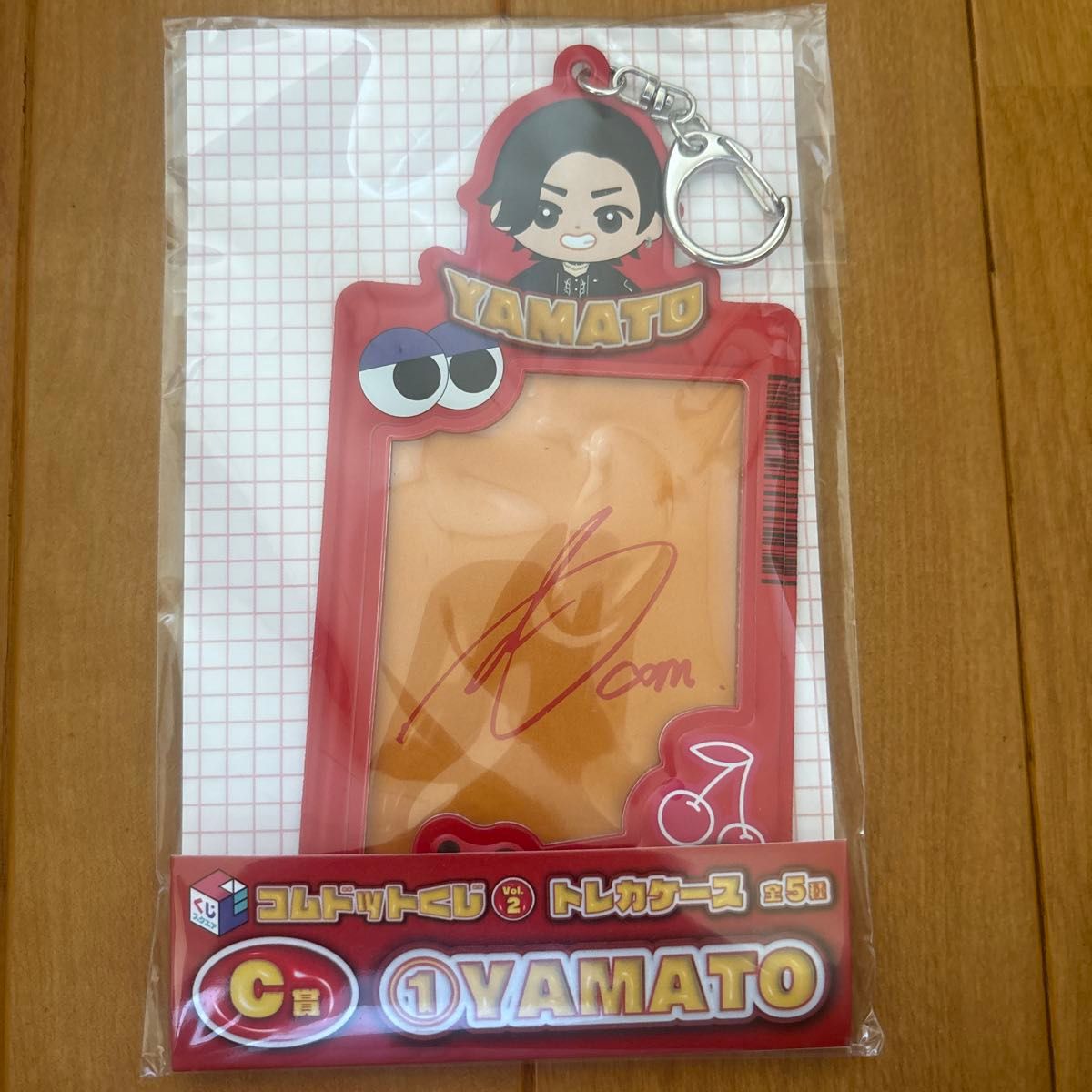 コムドット やまと うちわ クリアファイル トレカケース コムドット やまと うちわ クリアファイル トレカケース 新品
