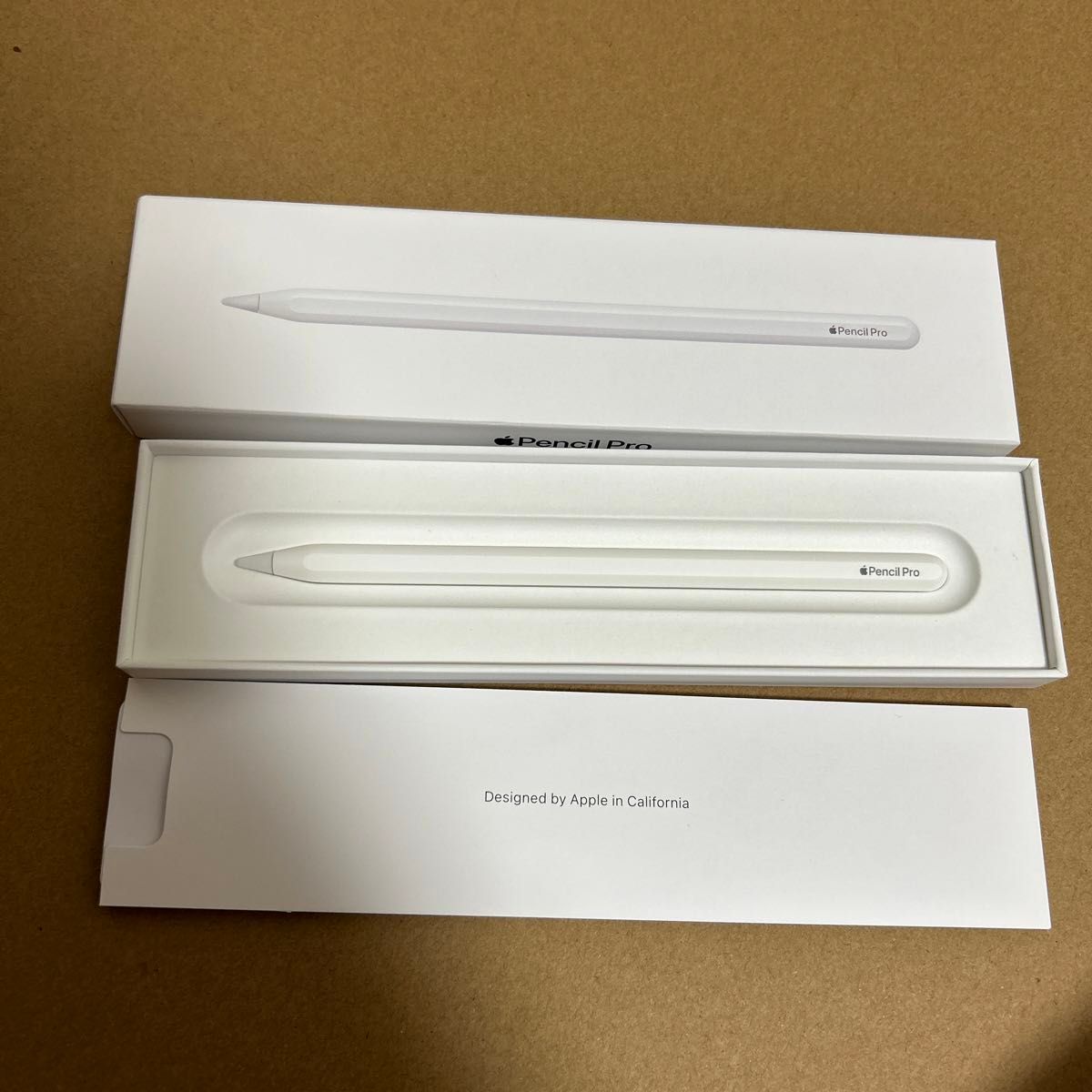 Apple Pencil Pro 未使用品!! 4/15に届いたばかり 新品未使用】Apple Pencil Pro間違えて開封したのみ 新品未使用