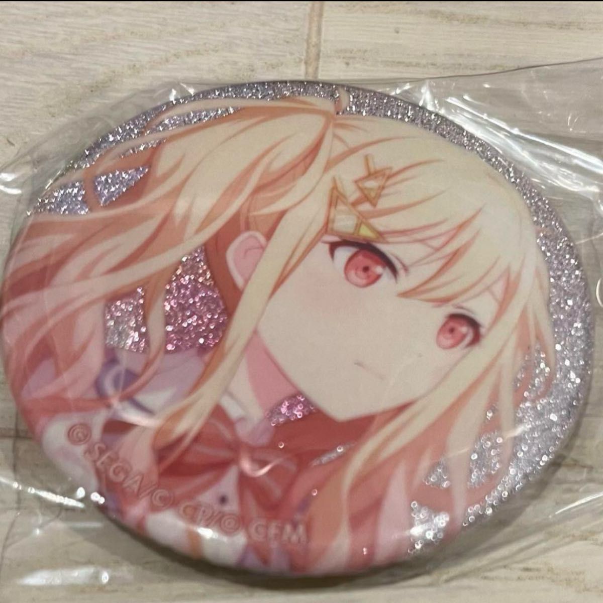 天馬咲希 缶バッチ 4c プロセカ プロジェクトセカイ 缶バッジ 天馬咲希 グリッター缶
