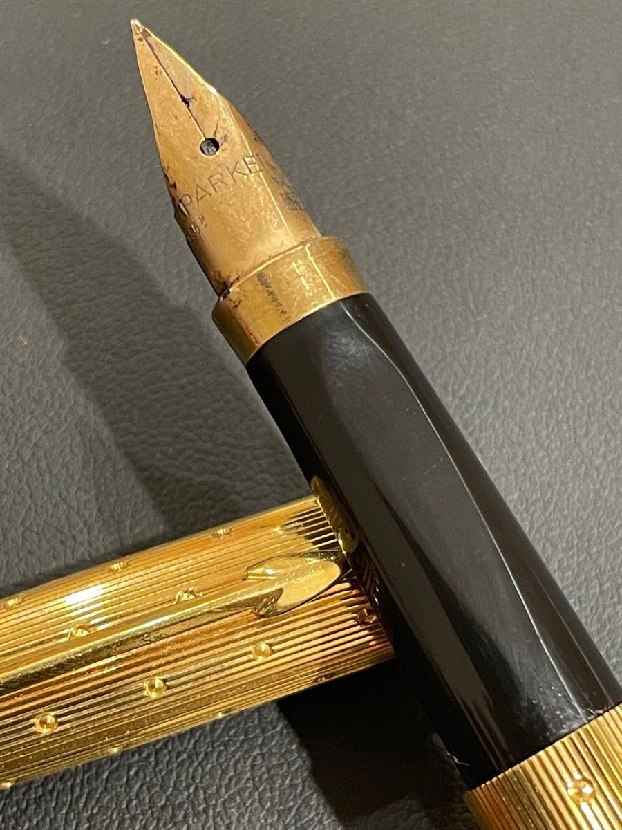 PARKER パーカー 万年筆 ペン先K14 ボールペン セット ケース付 PARKER パーカー 万年筆 ペン先K14 ボールペン セット ケース付