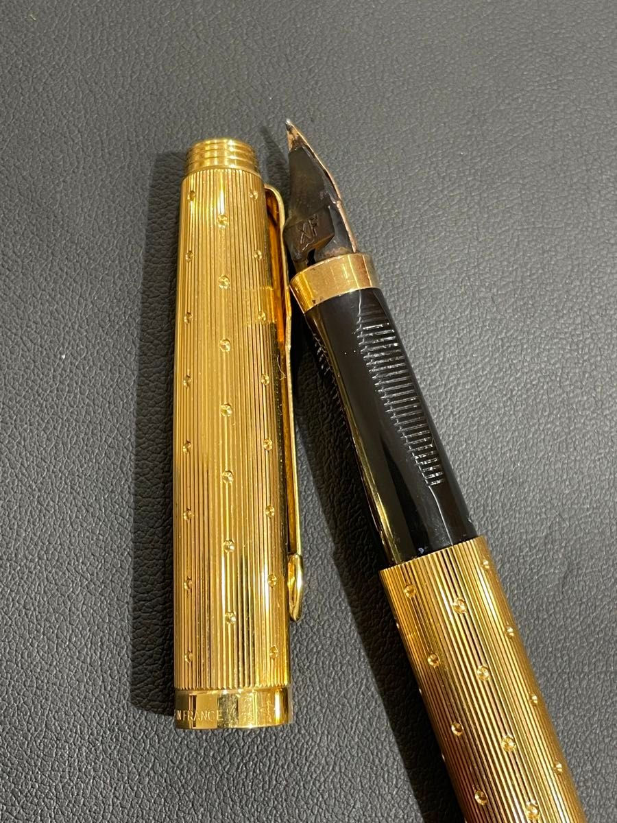 PARKER パーカー 万年筆 ペン先K14 ボールペン セット ケース付 PARKER パーカー 万年筆 ペン先K14 ボールペン セット ケース付